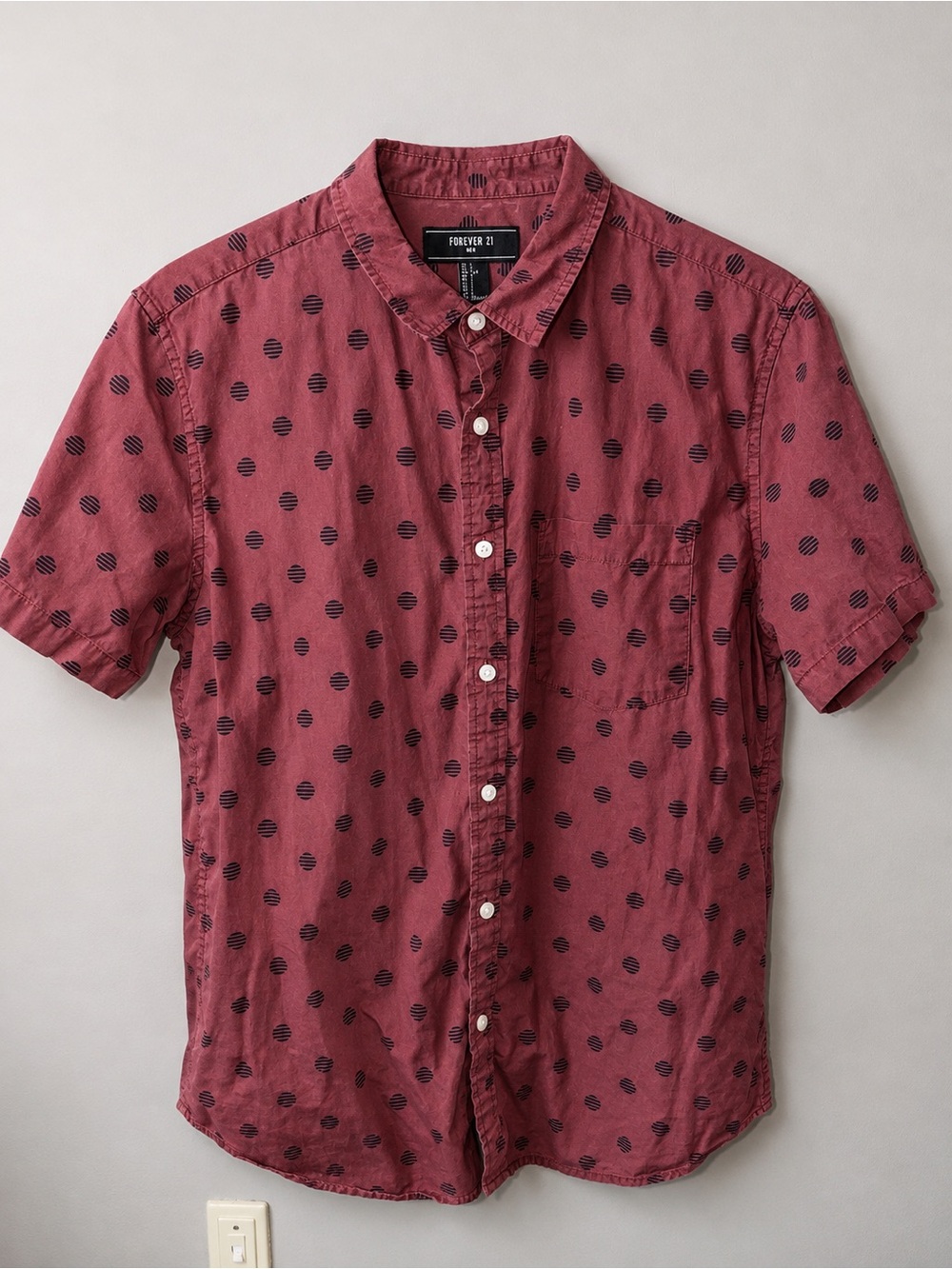 Forever 21 Men's Short Sleeve Shirt